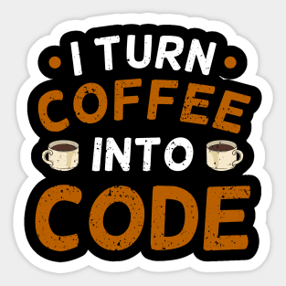 Coder Debugging Code Programmer Programming Gift Sticker